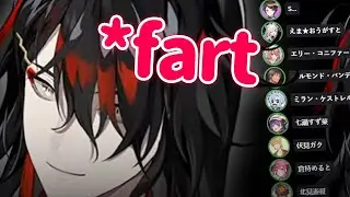 Vox holding the urge to play the fart sound effect