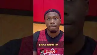 NC State Wolfpack G Tre Holloman on Being in a New Team