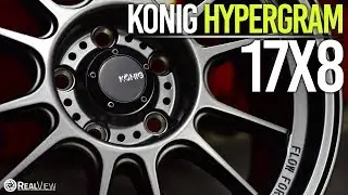 KONIG HYPERGRAM: MATTE GREY, 17x8