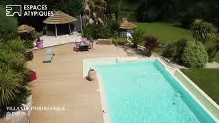 Villa avec vue panoramique sur 12000m&sup2; de terrain arbor&eacute; - Espaces Atypiques