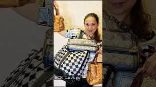 Different MCM bag design (Korea  and Germany made)