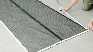 Come montare la zanzariera magnetica MYCARBON.