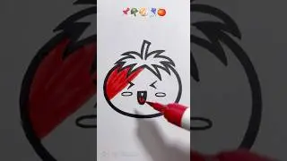 📌🪖🥯🪁🍅 Satisfying Creative Art #youtube #viralvideo #trend #brush #art #colors #video #reels
