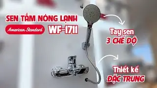 Bộ sen tắm  American Standard WF-1711 n&oacute;ng lạnh, thiết kế hiện đại dễ sử dụng
