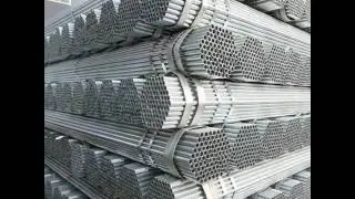 Hot Dipped Galvanized Steel Pipe with Threaded ends and Plastic caps and sockets