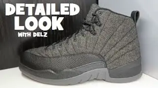 Air Jordan 12 Wool Retro Sneaker (Detailed Review)
