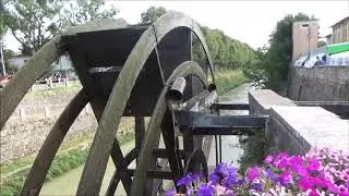 La ruota di Groppello a Cassano d&rsquo;Adda, sul Naviglio Martesana