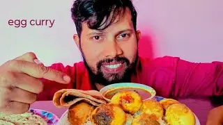 #food #eatingchallenge Video #ege curry and # roti challenge #Ranjit M Eating Channel 😋😁