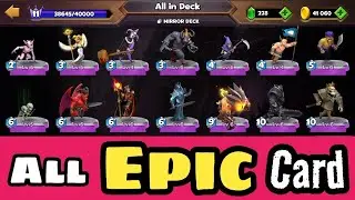 All Epic Card's In One Deck? Castle Crush