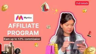 Myntra Affiliate Program for Glam Clan Users💸 | New Launch 2025 || Best way to earn online.