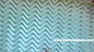 polish foam pad machine/sponge for kitchen