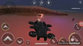Gunship battle vs  gamma ray