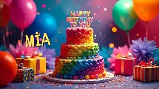 MİA Birthday Song ❤️ Happy Birthday MİA ❤️ MİA  Birthday