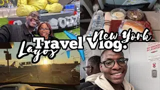 TRAVEL VLOG: LAGOS TO NEW YORK ft the best travel partner Eva!