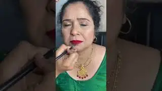 25 Anniversary Makeup❤️Mature Skin Makeup🥰😍#shorts #youtubeshorts #makeup #beauty #makeuptutorial