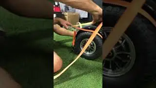 Putting Air in Excalibur Rear Tires www.5starscooter.com  (the real ones)