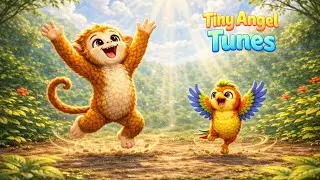 It&rsquo;s a Happy Day with Jesus | Joyful Christian Song for Kids & Toddlers 🐒🦒