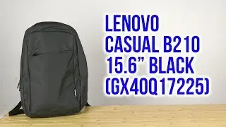 Распаковка Lenovo Casual B210 15.6 Black GX40Q17225