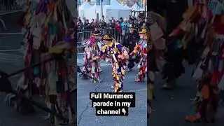 For Full 4k Mummers parade 2023 in Philadelphia, check my last video