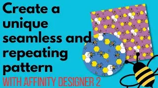 How to make seamless repeating patterns for KDP Low Content Books - Affinity Designer 2 Tutorial
