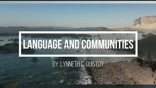 Language and Communities