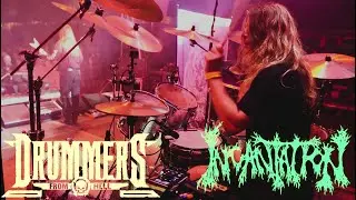 INCANTATION-Emaciated Holy Figure/Iconoclasm of Catholicism.Charlie Koryn.Czechia 2025 (Drum Cam)