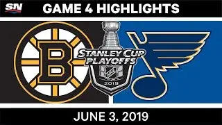 NHL Highlights | Bruins vs. Blues, Game 4 – June 3, 2019