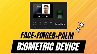 Face, Finger, Palm Biometric Device | Best Affordable Biometric Device | Attendance Management |