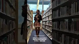 💭📚Exploring Santa Monica Public Library | Hidden Gem in Los Angeles #santamonica #vegan