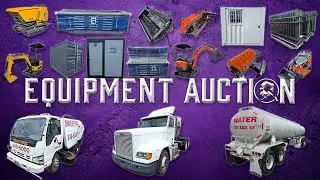 Equipment Auction Spotlight: Freightliner, Skid Steers & Street Sweepers #AuctionsWork