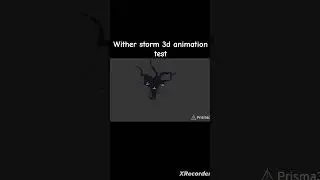 wither storm animation 3d test #3d #3danimation #prisma3d #minecraftstorymode #witherstorm