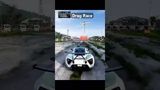Drag race - ZENVO TSR-S 2019 Supercar forza horizon 5 #game #fh5 #zenvo