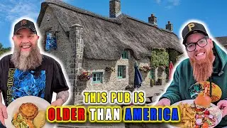 We LOVED The Amazing HOMEMADE FOOD In A Pub OLDER THAN AMERICA!
