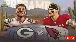 Packers/Cardinals LIVE Pregame Show!!!