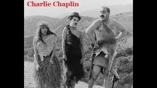 CHARLIE CHAPLIN (His Prehistoric Past) Classic Comedy Film
