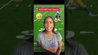 The 2024 Free Agent RB Class is INSANE! 🤯 #shorts