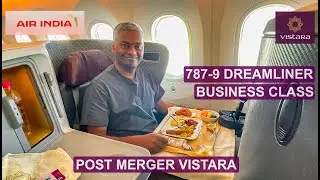 Vistara после слияния | Бизнес-класс на борту 787-9 Dreamliner
