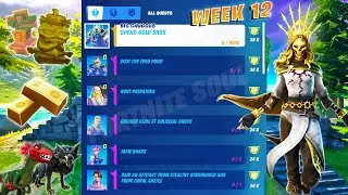 Fortnite All *LEAKED* Week 12 Legendary & Epic Quests(Challenges) Guide - Chapter 2 Season 6