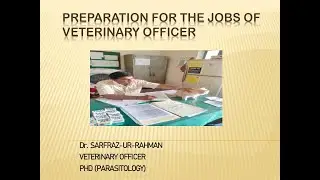 Preparation for the Veterinary Officer jobs