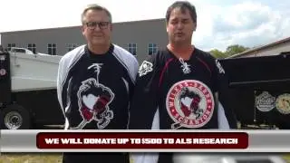 WBS Penguins Ice Bucket Challenge (with Zambonis)