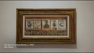 Ben Shahn | We Fight to Build a Free World: An Exhibition by Jonathan Horowitz&mdash;The Jewish Museum