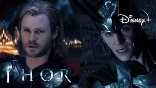 Thor | Thor Vs Loki In Asgard - Fight Scene | Disney+ [2011]