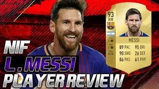FIFA 18 LIONEL MESSI PLAYER REVIEW!! I GOT MESSI IN A PACK