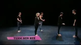 Team Min Hee going for emotions - The Ultimate Dance Battle