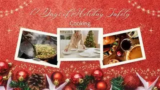 12 Days of Holiday Fire Safety Day 9 Cooking (English/Punjabi)