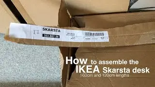 IKEA Skarsta assembly: DIY sit/stand desk instructions