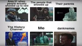 Area 51 memes for the raid