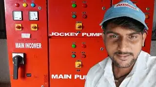Fire Pump Panel Explained in Hindi | Jockey, Main & Diesel Pump Working | Fire Hydrant System