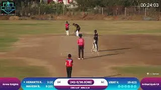 ARROW KINGHTS VS ARSHAD AYUB CA | FCCT Weekdays 40 Overs SEASON - 06