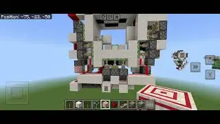 Compact 5x5 vault piston door